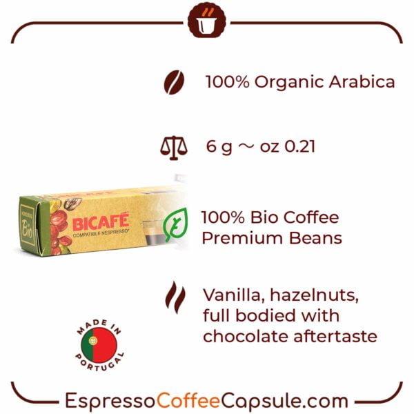 Bicafe Bio Honduras description • EspressoCoffeeCapsule.com