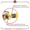 Bicafe Gold No7 Features Sleeve nesp • EspressoCoffeeCapsule.com