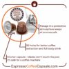 EPOS Afrodite Features 50 holes • EspressoCoffeeCapsule.com